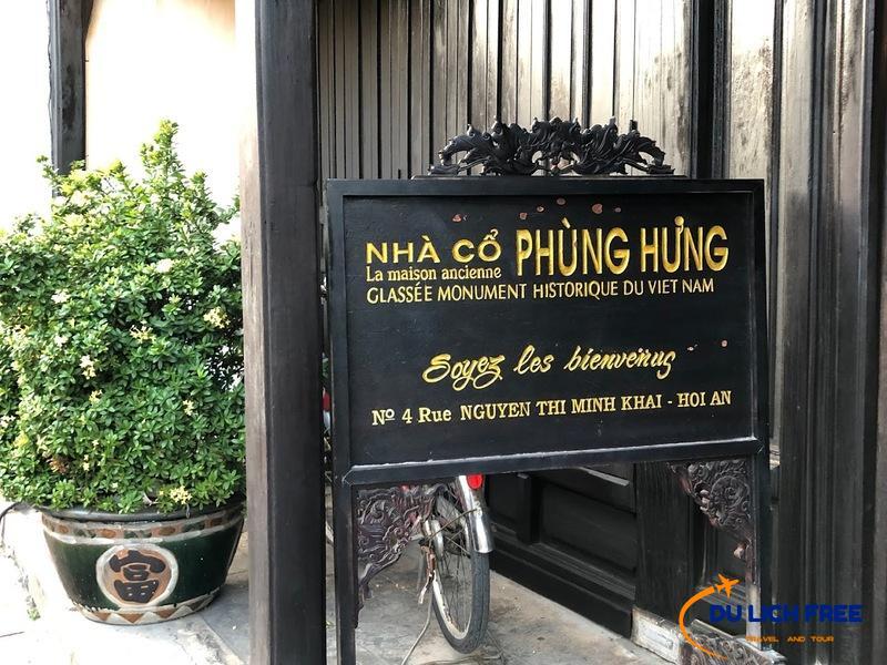 Địa chỉ nhà cổ Phùng Hưng Hội An