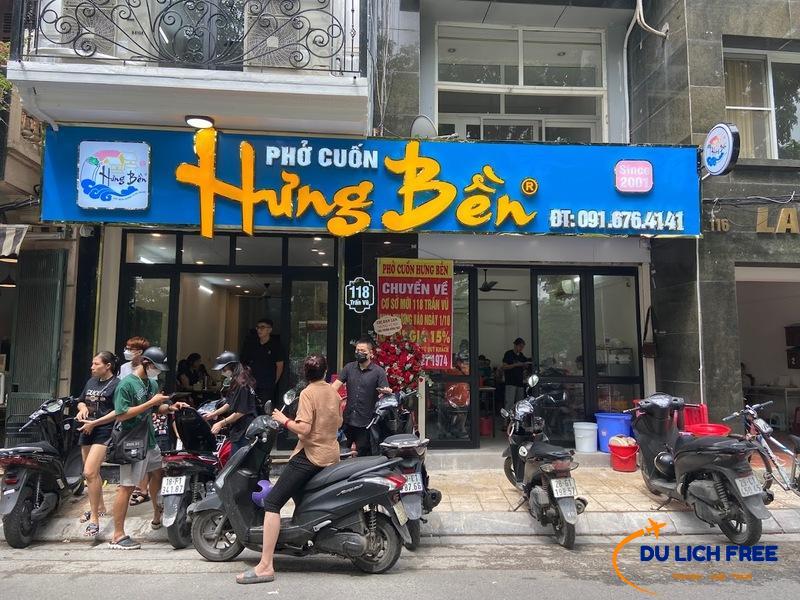 Phở cuốn Hưng Bền - Thử thách vị giác