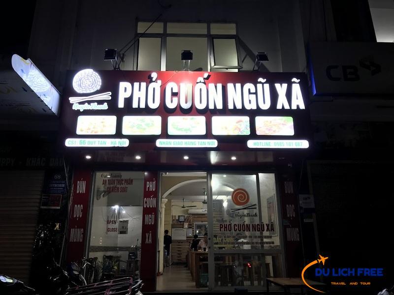 Phở cuốn Ngũ Xã