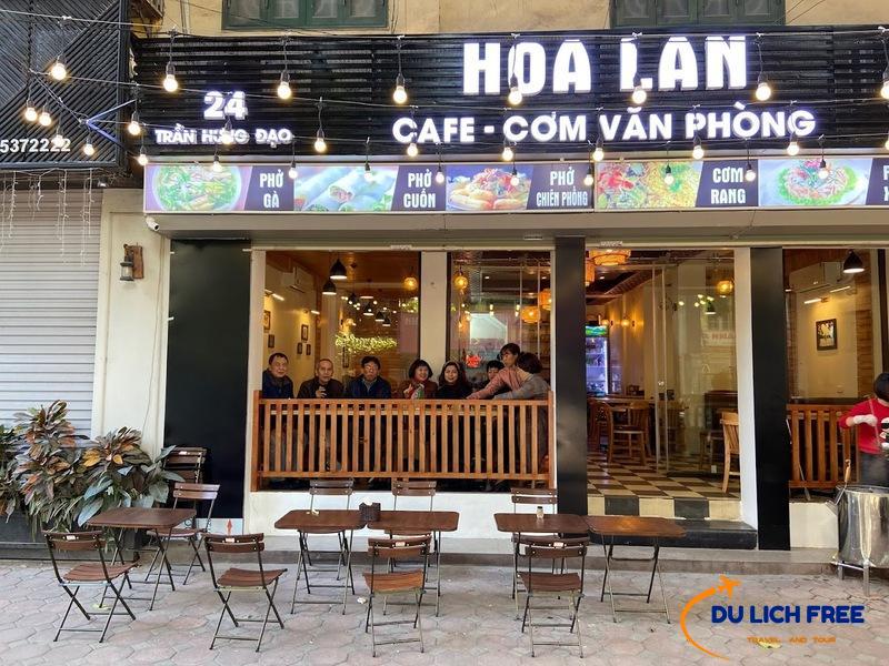 phở cuốn hoa lan