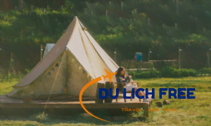 Tổ chức camping tại đồi Thiên An Huế