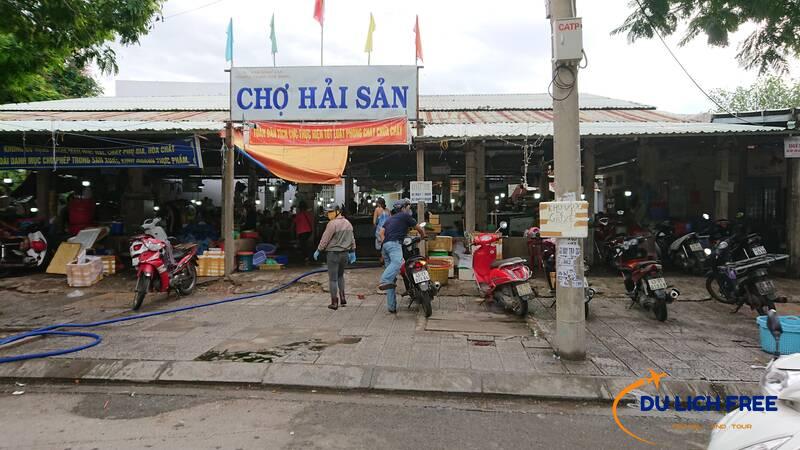 Thời gian hoạt động của chợ hải sản phường Thanh Khê Đông tại Đà Nẵng