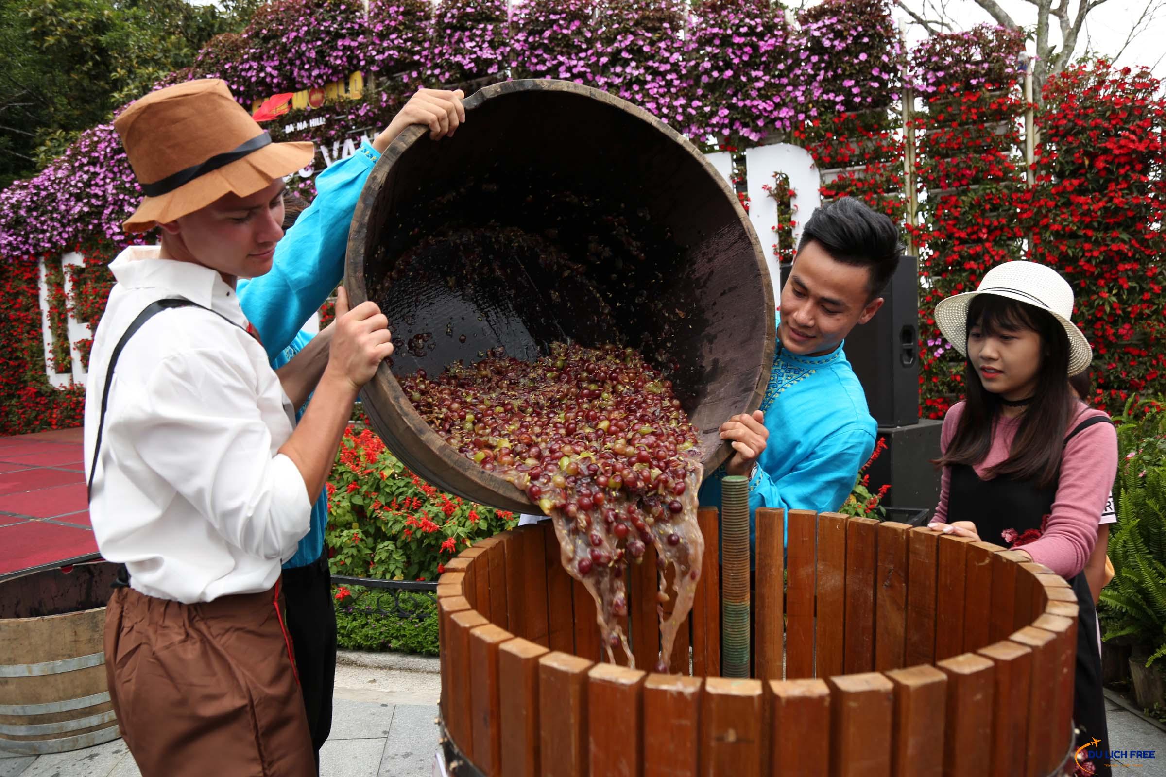 Lễ Hội Rượu Vang lễ hội Bà Nà Hills