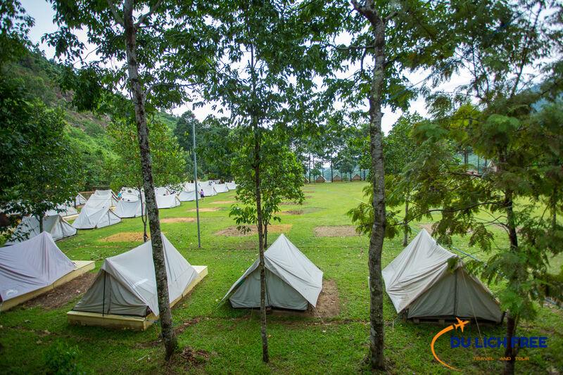 Cùng bạn bè tổ chức Camping tại làng Toom Sara