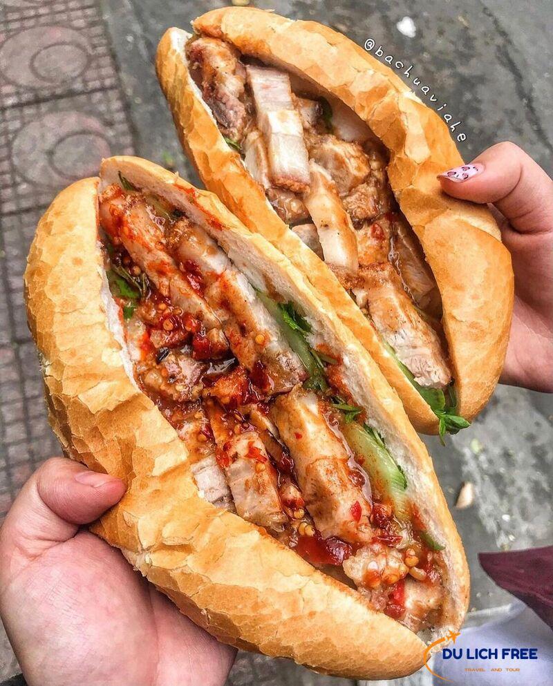 Bánh mì heo quay Bích Đà Nẵng món ngon khó cưỡng